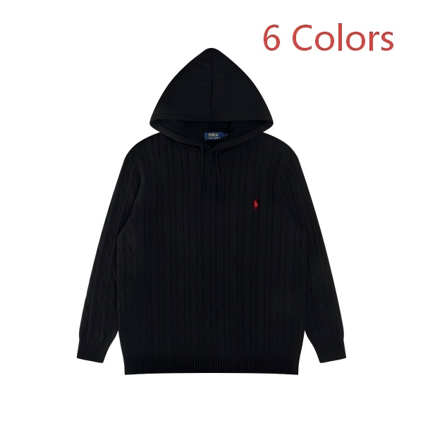 Ralph Lauren Cable-Knit Cotton Hooded Sweater AA20023030