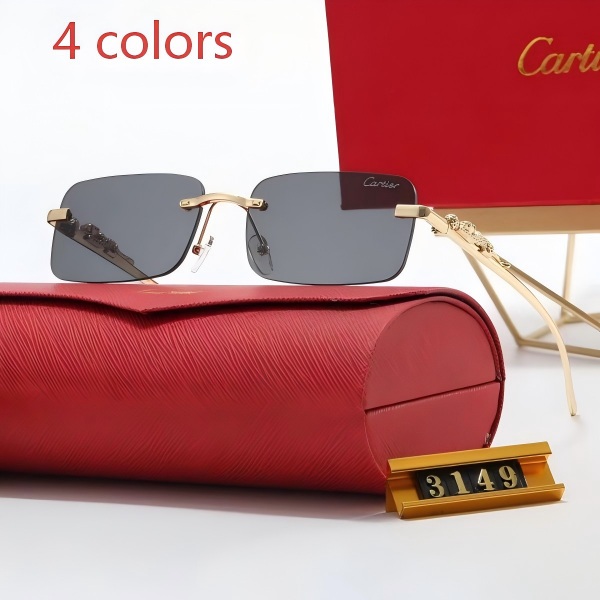 Cartier Panthère de Cartier Rimless Sunglasses DO55136007
