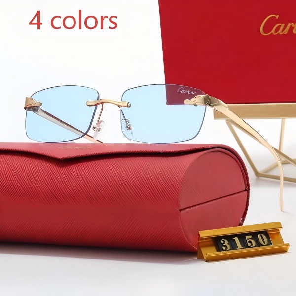 Cartier Panthère de Cartier Rimless Sunglasses DO55136003