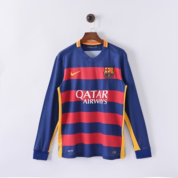 Barcelona 15/16 Home Long Sleeve Jersey F010040329