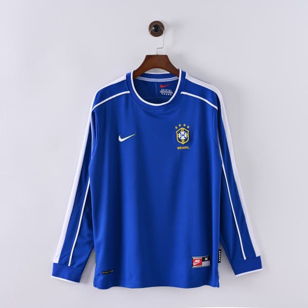 Brazil 98/99 Away Long Sleeve Jersey F011070315