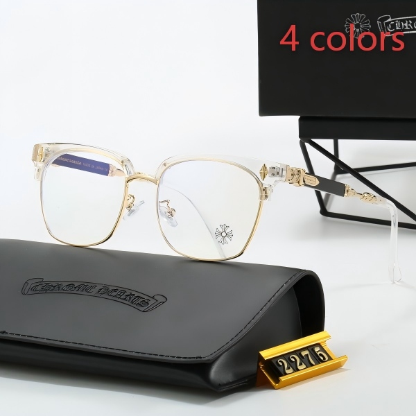 Chrome Hearts 2275 Angular Browline Eyeglasses Frame DO55145016