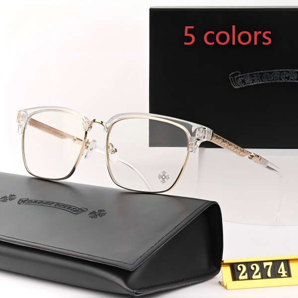 Chrome Hearts 2274 Sluntradiction Browline Eyeglasses Frame DO55145025