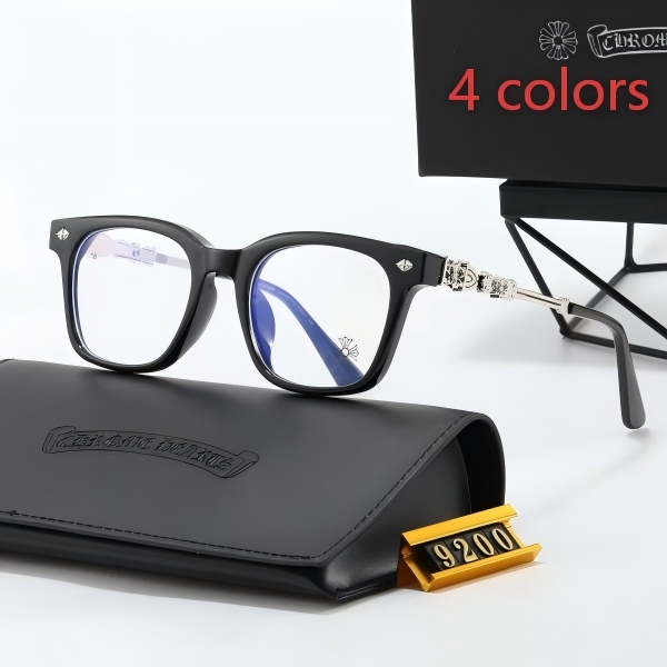 Chrome Hearts 9200 Flat-Top Rectangular Eyeglasses Frame DO55145023