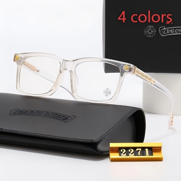 Chrome Hearts 2271 Retro Square Eyeglasses Frame DO50145001